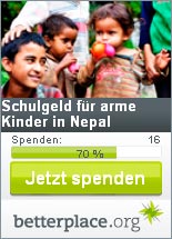 Spenden f&uuml;r Kinder in Nepal